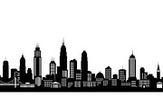 City Skyline Silhouette Bundle, an Illustration by jahid234 (Thumbnail 28 of 41)