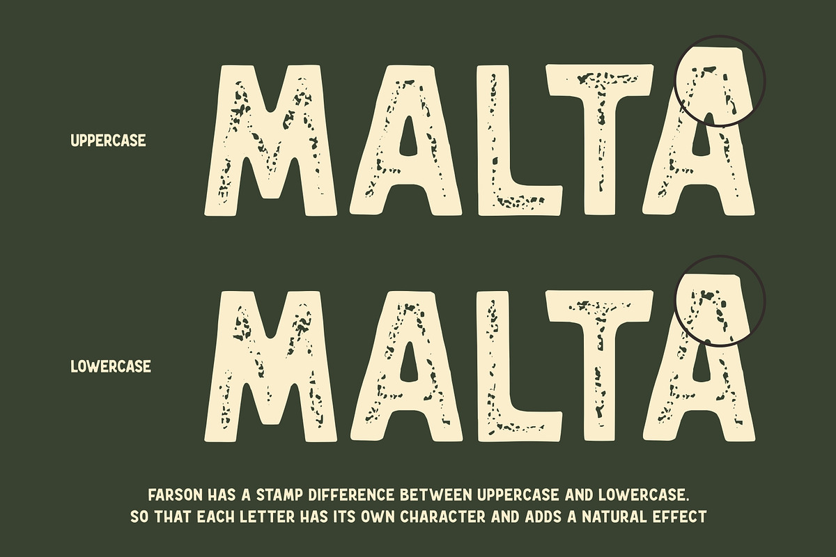 Farson - Vintage Typeface, a Sans Serif Font by Garisman Std (Photo 4 of 8)