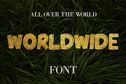 Worldwide Font - 50% Off, a Font by Shop (Thumbnail 1 of 6)