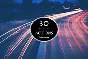(85% off) Cold Tones 30 Actions, an Action Add-On by Linspace (Thumbnail 1 of 5)