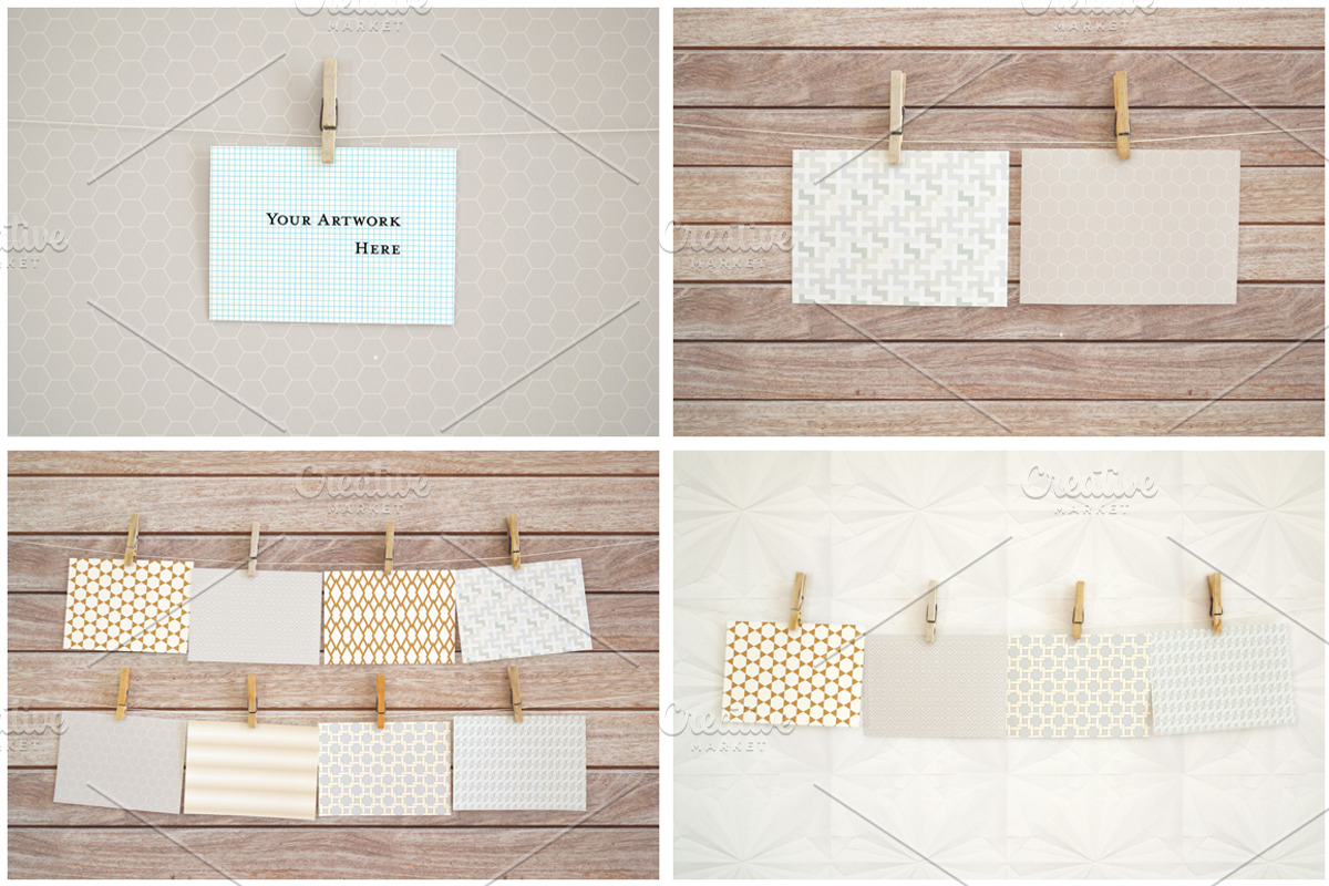 5x7 Artwork Mock Ups - Real Photos, a Print Template by JSquarePresents (Photo 3 of 7)