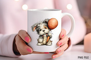Whimsical Funny Easter Dog Clipart, an Illustration by Craft Nest (Thumbnail 7 of 11)