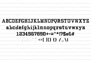 Bricky - Modern Typeface, a Serif Font by Made by Cap (Thumbnail 3 of 8)