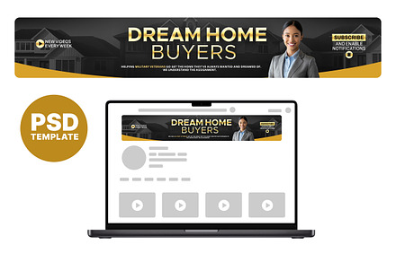Real Estate Agent YouTube Banner