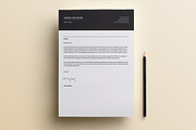 Resume/CV - Classic Gold, a Resume Template by 3Angle (Thumbnail 3 of 5)