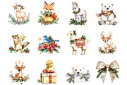 Christmas Nativity Clip Art, a Seasonal Illustration by Designking (Thumbnail 3 of 5)