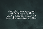 Rainsoul – Handwritten Font, a Handwritten Font by TypeTasty Font (Thumbnail 10 of 10)