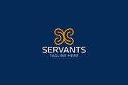 Sign Symbol Servant Logo Abstract, a Branding & Logo Template by Signatoro (Thumbnail 2 of 3)