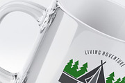 Glass Mug Mock-Up, a Product Mockup by Hubzway (Thumbnail 3 of 8)