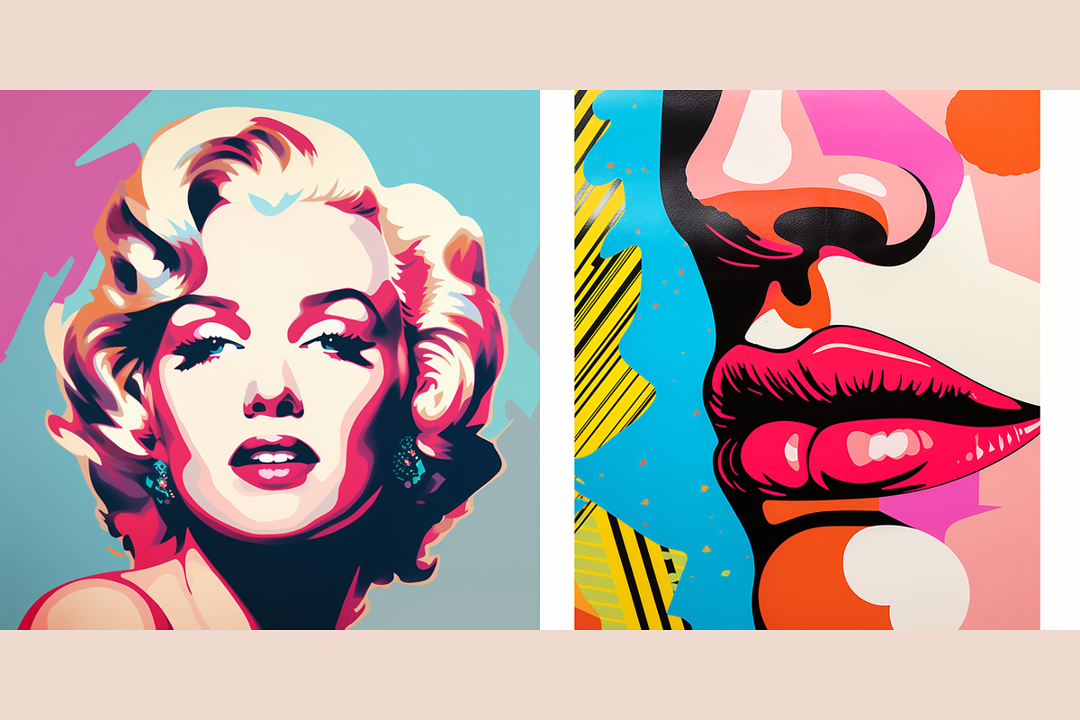 Pop Art Poster PNG,JPG, a Graphic by Milano Creative (Photo 2 of 3)