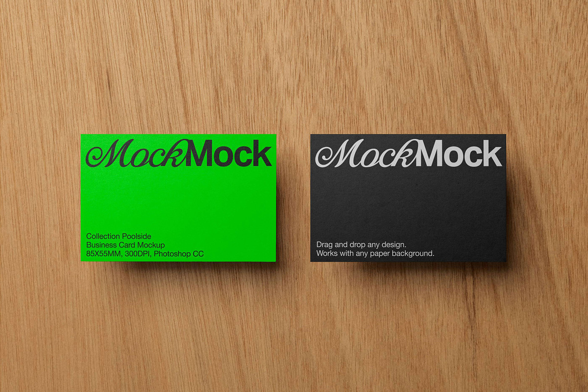 Business Cards Mockup, a Product Mockup by MockMock Mockups (Photo 3 of 3)