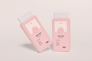 Body Lotions Mockup