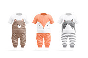 Baby Pajamas Mockups, an Apparel Mockup by rebrandy (Thumbnail 8 of 10)