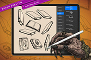 Halloween 209 Stamps Collection, a Brush Add-On by vectstudio (Thumbnail 11 of 39)