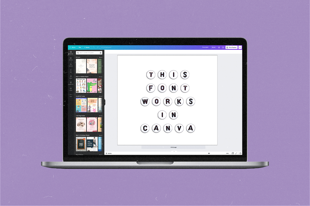 Circle Letter Beads - Alphabet Font, a Sans Serif Font by Dynamo Ultima (Photo 5 of 14)