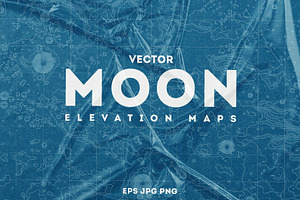 10 Moon Elevation Maps