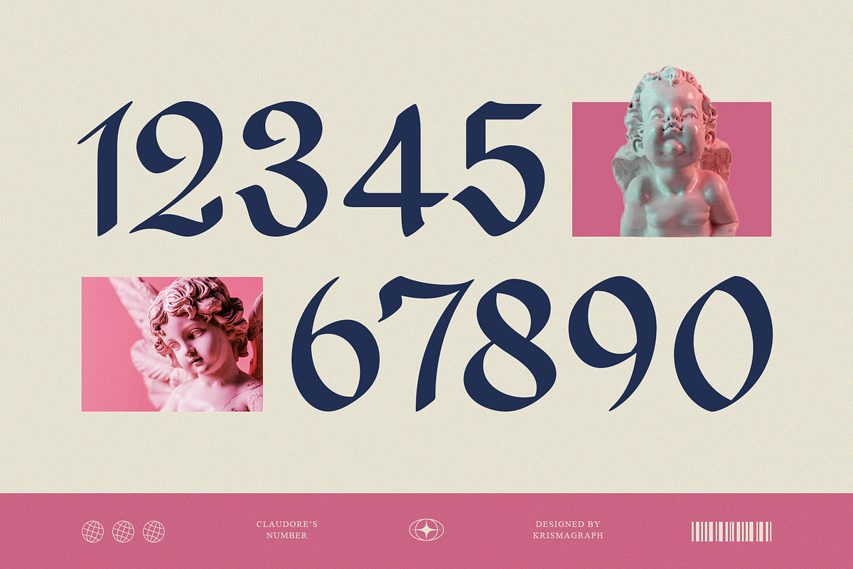 Claudore – Blackletter Typeface, a Blackletter Font by Krismagraph (Photo 10 of 10)