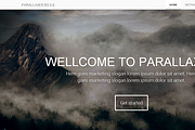 PARALLAXER Bootstrap 3.0. responsive, a Websites & App Template by Bootstraptor (Thumbnail 2 of 3)