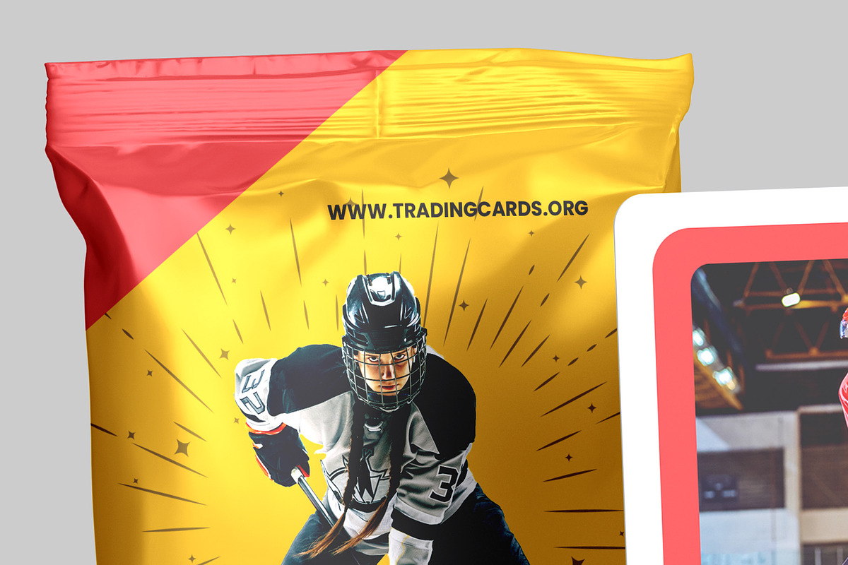 Trading Cards Mockup v2 - 9 views, an Advertising Mockup by Illusiongraphic (Photo 13 of 20)