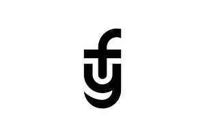 FY YF Logo Design, a Branding & Logo Template by xcoolee