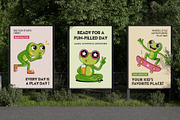 Bundle of Frog Vector Icons, an Emoji Icon by Creative Stall (Thumbnail 3 of 12)