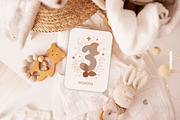 Baby Milestone Printable Cards, a Card Template by Ejevyaka (Thumbnail 3 of 7)