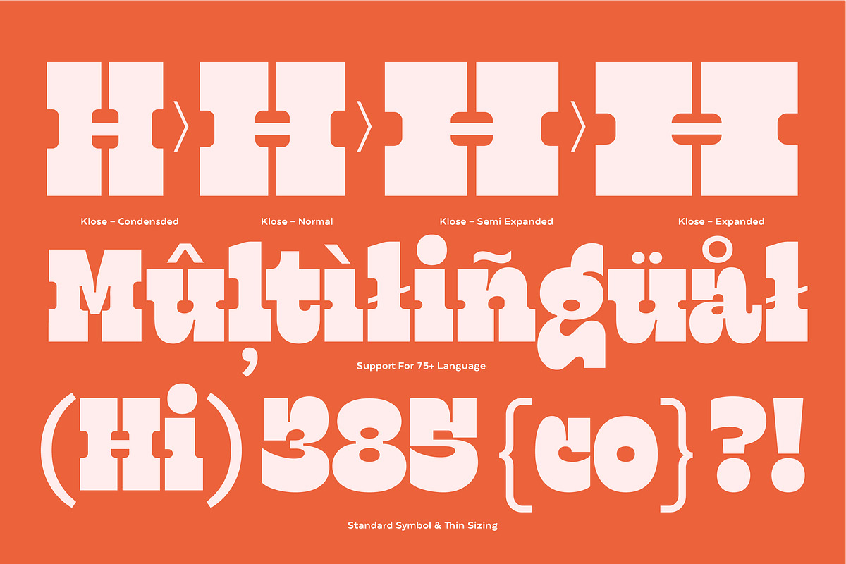 50% Off Klose Slab Font Family, a Font by Sundance Tipografia (Photo 4 of 11)