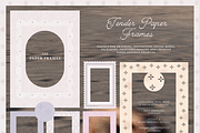 Tender Paper Frames, a Background Graphic by Animoon (Thumbnail 11 of 18)