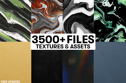 The Ultimate Texture & Asset Bundle, a Texture Graphic by Jacober Design