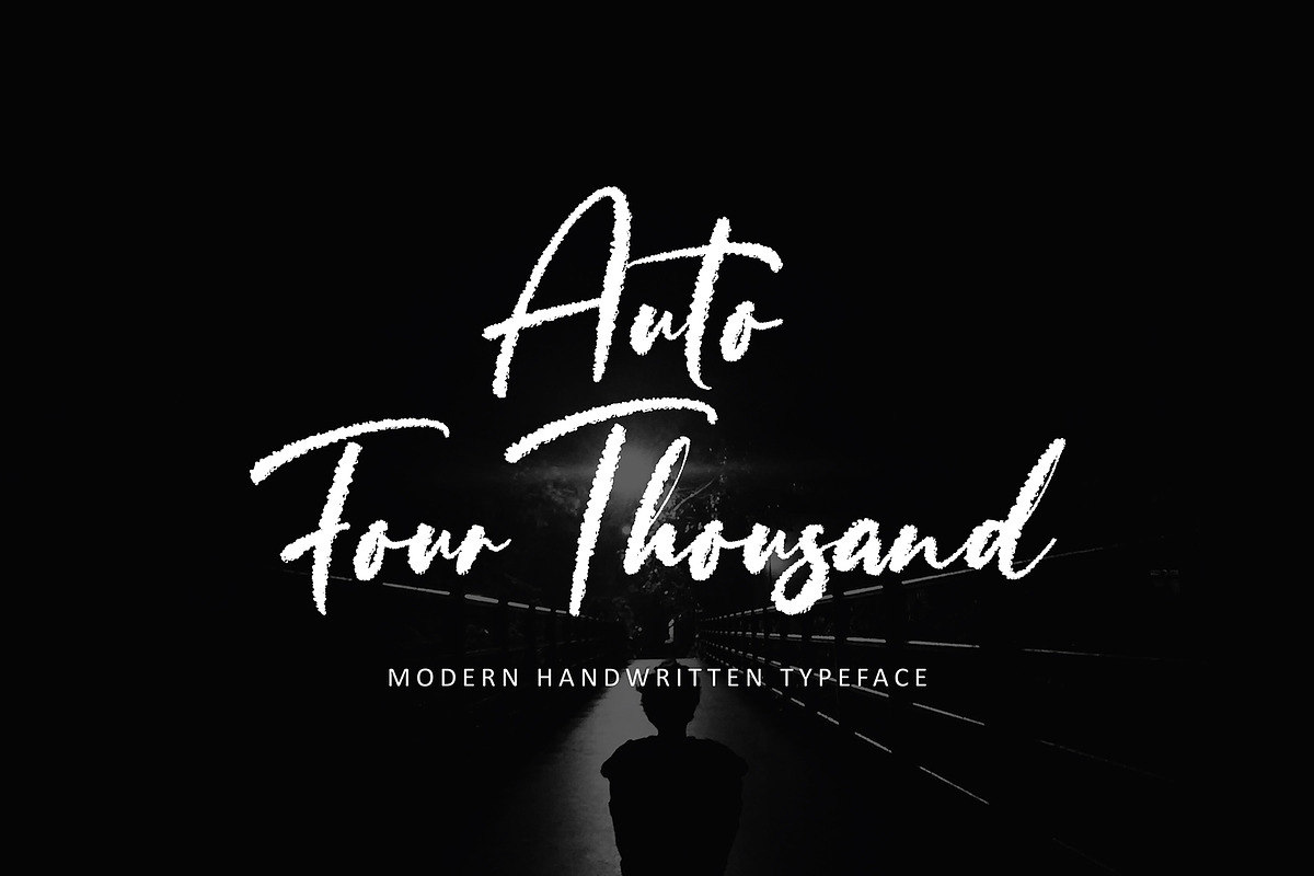 Sahmettan, a Script Font by pineungtype (Photo 4 of 8)