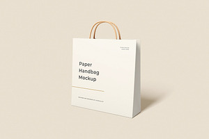 Shopping Bag Mockup, a Packaging Mockup by zpackcreative