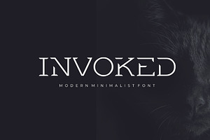 Invoked - Modern Minimalist Font