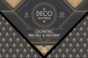 Deco Brushes & Patterns - Vol. 2