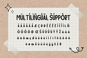 Badjing - Handwritten Font, a Sans Serif Font by trabaskriya (Thumbnail 8 of 8)