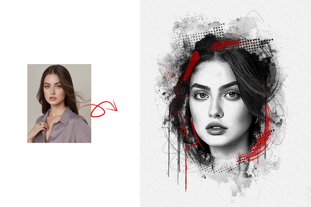 Mixed Art Photo Effect Template, an Action Add-On by MRI STUDIO (Photo 8 of 18)