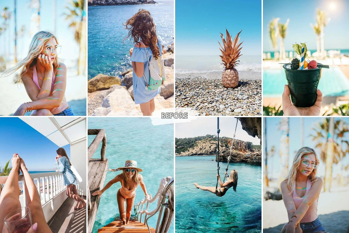 10 Aqua Dream Lightroom Presets, a Preset Add-On by LucaTheme (Photo 3 of 9)
