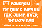 Rond Box - Heavy Font, a Sans Serif Font by Pandeka Studio (Thumbnail 6 of 10)
