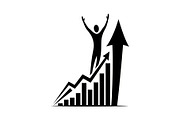 50 Business Growth Success Icons Bun, an Illustration by Designer_Momina (Thumbnail 9 of 51)