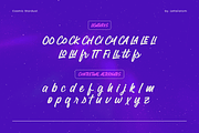 Cosmic Stardust - Casual Brush Font, a Script Font by Letteratom (Thumbnail 14 of 15)