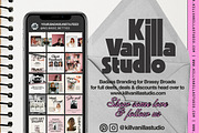 Instagram template for creatives, a Templates & Theme by Kill Vanilla Studio (Thumbnail 10 of 10)