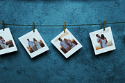 Gallery Photo Hanger Garland Mockup, an Advertising Mockup by herutage (Thumbnail 5 of 6)