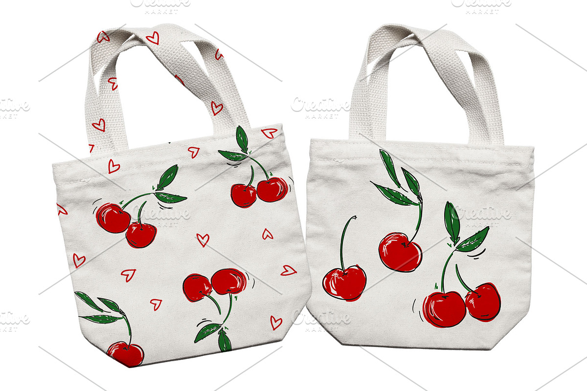 Pattern Seamless Cute Cherry, a Pattern Graphic by Sweet_print (Photo 2 of 4)