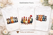 Whimsical Animal Emotions Clipart, an Illustration by Artnoy (Thumbnail 6 of 8)
