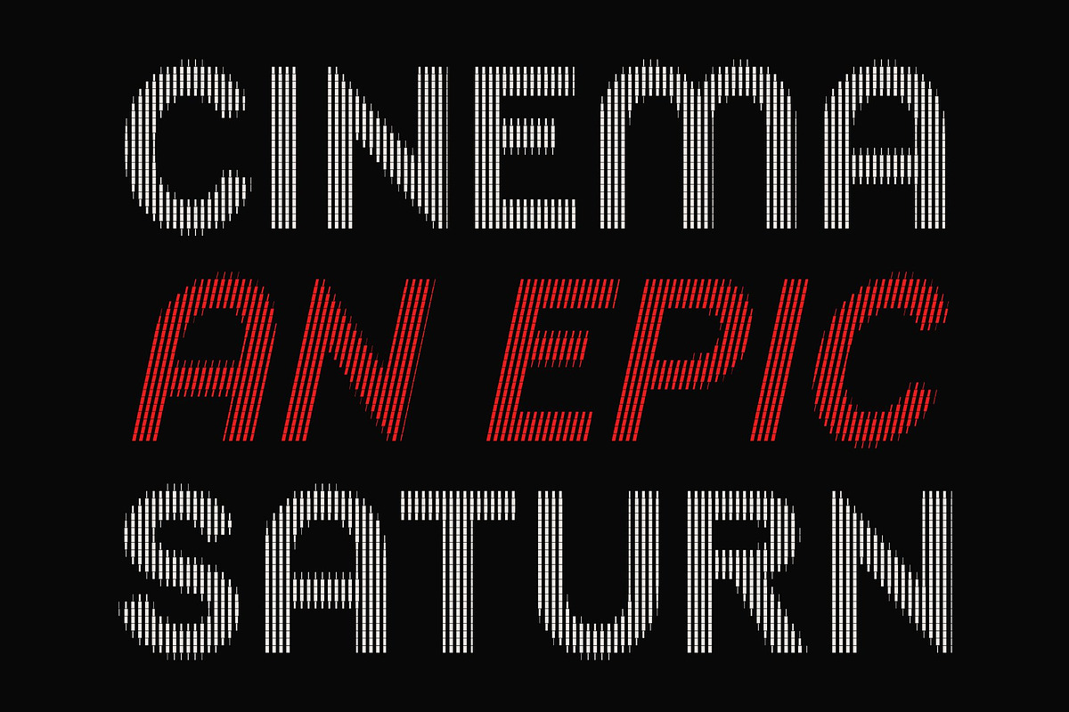CS Nestor Slitscan, a Sans Serif Font by Craft Supply Co. (Photo 4 of 8)