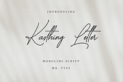 Kasthing Letter, a Script Font by rizal_yustriadi (Thumbnail 1 of 9)