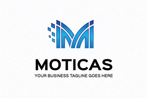 Moticas Logo Template