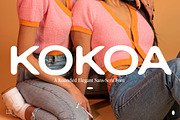 Kokoa Font, a Sans Serif Font by Nomad Visuals (Thumbnail 1 of 17)