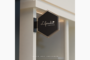 Sign logo mockup vol#02, an Advertising Mockup by mockupocka (Thumbnail 6 of 13)