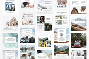 Travel Instagram Post Templates, a Social Media Template by ShopRShop (Thumbnail 6 of 8)