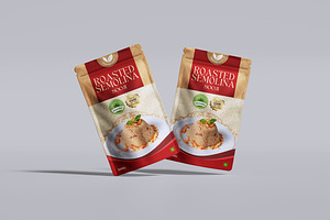 Stand Up Paper Pouch Mockup Set
